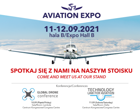 Odwiedź nas na AVIATION EXPO w Kielcach (11-12 września)